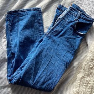 Levi Ribcage Straight Ankle Jeans